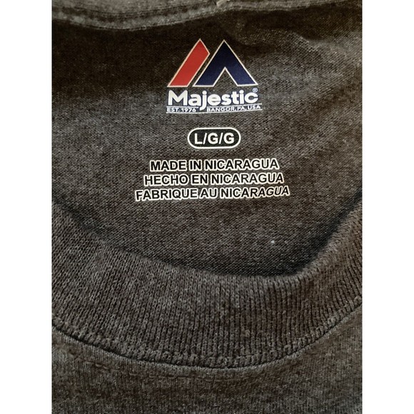 Super Bowl 50 Shirt Carolina Panthers Denver Broncos Gray NWT Size Large - Picture 3 of 7